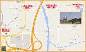 れんげ祭会場MAP
